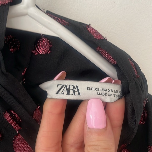 Zara Voluminous Maxi Dress - Picture 6 of 9